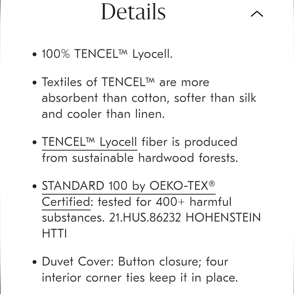 ❤️BUY 2 GET 1 FREE Silky TENCEL™ Striated Duvet Cover,Color Straw - Picture 3 of 12